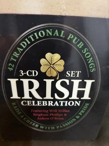 3 CD SET IRISH CELEBRATION 42 PUB SONGS SEALED MEDIA SHIPPING - Picture 1 of 4