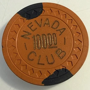 NEVADA CLUB ANNI 40 $100 CASINO CHIP RENO NEVADA SPEDIZIONE COMBINATA - Foto 1 di 3