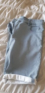 Papaya Ladies Denim Shorts Size 14 - Picture 1 of 11