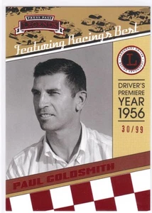 2011 Press Pass Legends Red #15 Paul Goldsmith #30/99 - Picture 1 of 1
