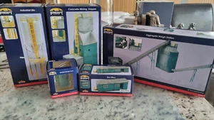 Bachmann Scenecraft Complete Concrete Plant Aggregate Weigh Station Mixer Silo - Picture 1 of 1