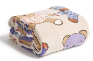 Neu mit Etikett Vera Bradley Essential Wohndecke - Toasty Teddies Bimsstein 80" x 50" - Bild 1 von 2