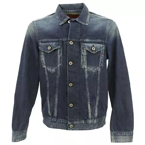  REPLAY Giacca di jeans uomo MV838 denim senza elastico blu 22606 - Foto 1 di 2