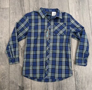 Boys Dress Shirt NEW Youth Size Large Button Up Collar Shirt Church Wedding Plai - Picture 1 of 4