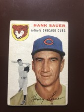 1954 Topps -  #4 Hank Sauer