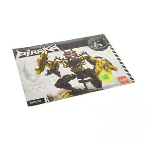 1x LEGO Bionicle Building Instruction A5 for Set Piraka Reidak 8900