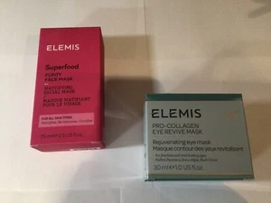 Elemis Pro-Collagen Eye Revive Rejuvenating Mask + Superfood Facial Mask - Picture 1 of 1