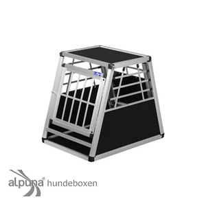 N18 Hundetransportbox Gitterbox Aluminium Transportbox Hundebox Alubox Autobox - Bild 1 von 7