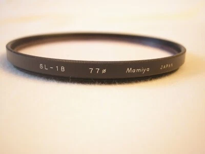 Mamiya 77mm SL - 1B Skylight Filter - Image 1 of 2