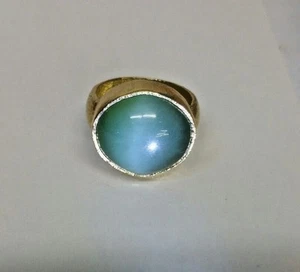 DI GATTO - Occhio Anello 22K Oro GIA Certificato - Foto 1 di 11
