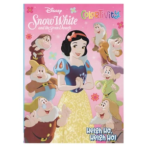 Disney Snow White Coloring & Activity Book for Kids  ~ BONUS CUT OUT MEMORY GAME - Picture 1 of 8