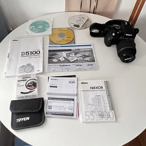 Nikon D5100 SLR Camera W/18-55mm Lens Kit - Picture 1 of 8