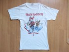 Rare Vintage 1984 IRON MAIDEN Canadian Slavery Tour Promo T-Shirt Size M