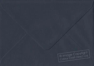Sobres de colores para tarjetas de regalo azul marino 70 mm x 110 mm engomados 100 g - Imagen 1 de 1