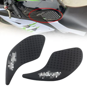 For Kawasaki EX250 Ninja 250R EX300 08-17 Tank Side Gas Pad Knee Grips Protector - Picture 1 of 11