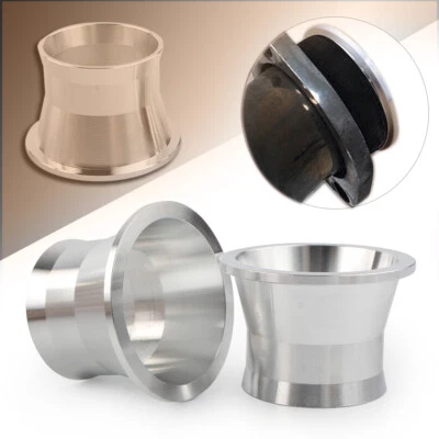 Conos de par de puerto de escape de aluminio para Harley Dyna Fat Bob FXDF Low Rider FXDL Foto 1 de 4