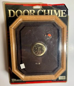VINTAGE NOS 1986 Trine Door Chime Wood - Picture 1 of 5