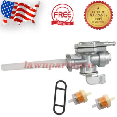 For 1981-1982 Kawasaki 1000 LTD KZ1000K Fuel Valve Petcock Switch Assembly USA Foto 1 de 4