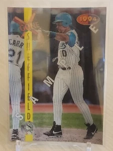 SPORTFLICS 2000 MLB BASEBALL '94 SAMPLE PROMO 3D MOTION CARD - GARY SHEFIELD GG1 - Picture 1 of 3