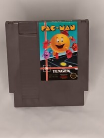 Pac-Man Tengen GRAY (Nintendo, NES) Cart Only Authentic TESTED