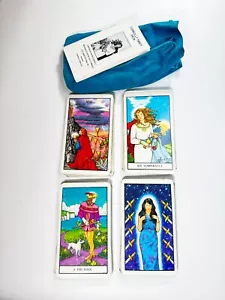 Baraja de cartas de tarot Connolly de colección 1990 juegos de Estados Unidos - Eileen Connolly - Imagen 1 de 11