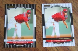 Cody Satterwhite Lot of 2 2008 Razor Signature Series #94 Cards w/1 #'d NCAA - Picture 1 of 2