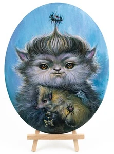 Fantastic beasts "Mons" oval portrait art fantasy, Anna Borachuk - Picture 1 of 8