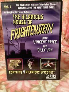 The Hilarious House of Frightenstein (DVD) Vincent Price Billy Van Free Shipping