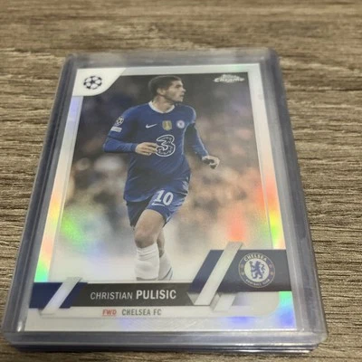2022-23 Topps Chrome UEFA Club Competitions Christian Pulisic Refractor #144 - Image 1 of 2
