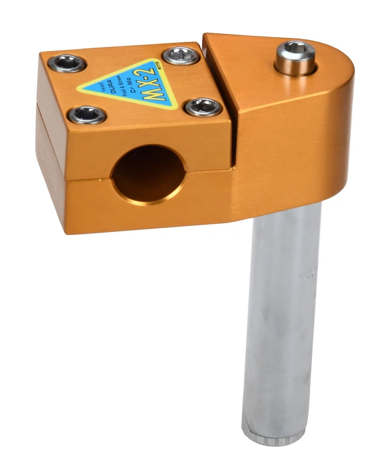 Nitto MX-2 old school reissue 21.1mm quill BMX bicycle stem - GOLD - Image 1 of 1