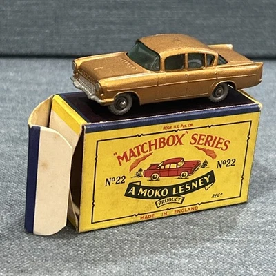 Matchbox Vauxhall Cresta Gold? Green Wndws, Gray Plastic Wheels  - Image 1 of 4