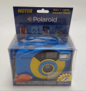 Polaroid 35mm Waterproof Motor Camera with Flash - New in Box, Vintage Retro - Picture 1 of 7