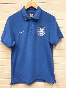 Nike Men's 2014-15 England Nike Polo Shirt Size Medium - Picture 1 of 5