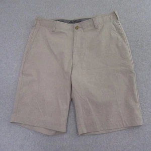 Ben Hogan Mens Golf Shorts 34 x 10 Gray Stretch Flat Front Casual Pocket - Picture 1 of 8