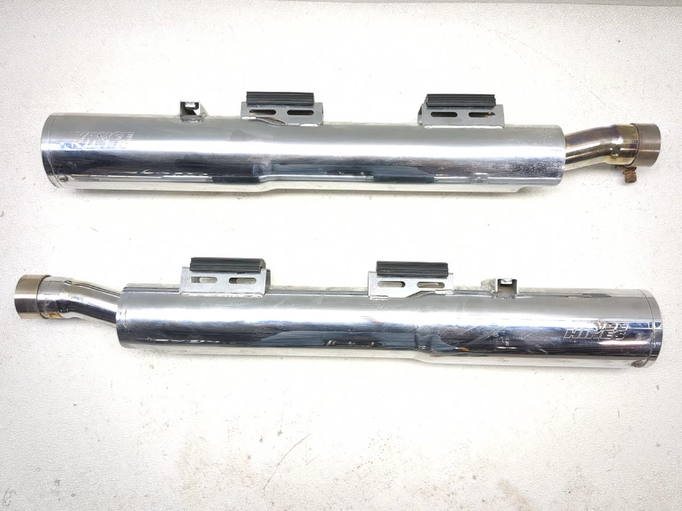 Latas silenciadoras silenciador escape cromadas Victory Cross Roads VANCE & HINES 10-14 Foto 1 de 4