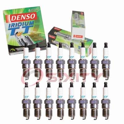 16 pc Denso Iridium TT Spark Plugs for 2007-2008 Jeep Commander 5.7L V8 of - Image 1 of 4