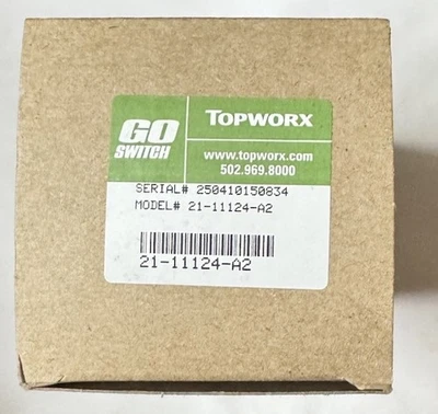 NEW GO SWITCH 21-11124-A2 600VAC TOPWORX Magnetic Proximity Switch 2111124A2 - Image 1 of 4