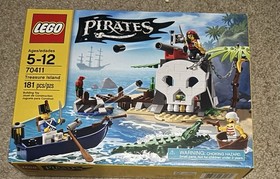 LEGO Pirates Treasure Island 70411 Complete Set 181 Pieces Boxed