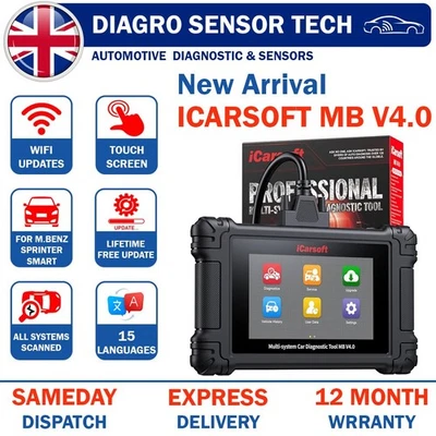 Herramienta de diagnóstico iCarsoft MB V4.0 para Benz/Sprinter/Smart Foto 1 de 4