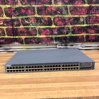 Juniper EX3300-48P 48Port 10/100/1000 Base-T POE+ 10GbE/GbE SFP Uplink Switch - Image 1 of 4