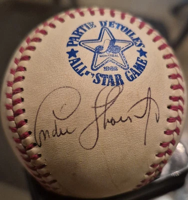 Autógrafo de béisbol All Star Game 1982 firmado por Andre Thornton  Foto 1 de 4