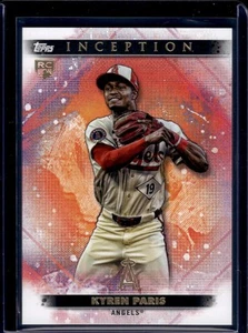 2024 Topps Inception Kyren Paris #20 - Photo 1/2