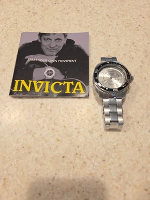 Invicta 6010 Quartz Analog Men's Watch All Stainless Steel WR 100M - Image 1 of 4