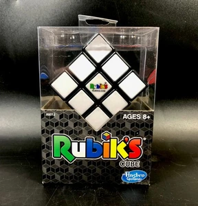 Sealed Rubik's Cube 3x3 Puzzle Game with Stand ~ Hasbro Rubik - Picture 1 of 6