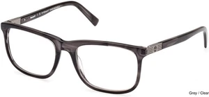 Timberland TB1803 020 Grey Wide Men Plastic Eyeglasses Frame 57-18-145 RX - Picture 1 of 2