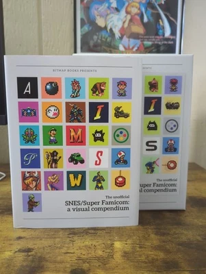 SNES/Super Famicom: A Visual Compendium by Bitmap Books Hardcover Book - Image 1 of 4