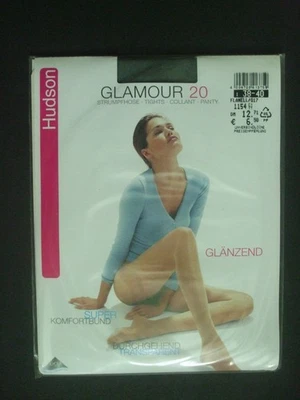Sexy HUDSON GLAMOUR Strumpfhose 20den Gr. 38-40, Farbe: flanell - Bild 1 von 2