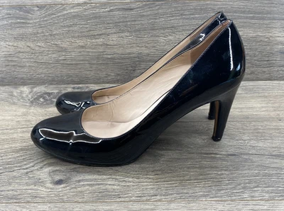 Kors Michael Patent Leather High Heel Dressing Pump Shoes Women's Size 10 Black - Image 1 of 4
