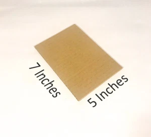 100 5"x7" Cardboard Corrugated Pads Inserts Filler Sheet - Picture 1 of 3