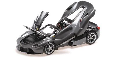 1:18 MINICHAMPS Ferrari Laferrari Aperta Grigio Ferro BBR182234 - Immagine 1 di 2